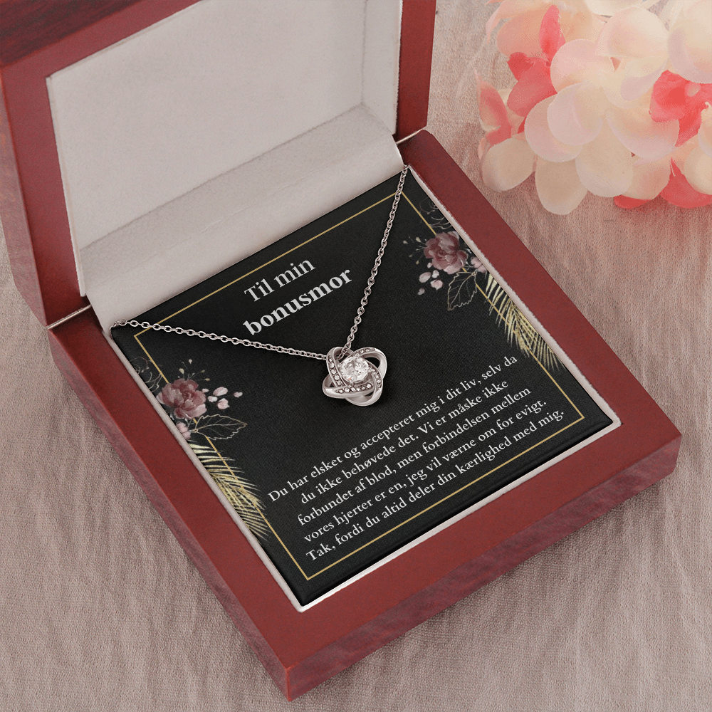 Bonusmor Halskæde Gave Danish Bonus Mom Necklace