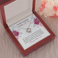 Amazing Mother-In-Law Card Love Knot Necklace