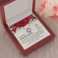Zukünftige Ehefrau Halskette German Future Wife Message Card Necklace