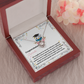 Congratulazioni Laureata Collana Italian Graduation Necklace Card Gift