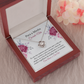 Querida Neta Colar Presente Portuguese Granddaughter Message Card Necklace