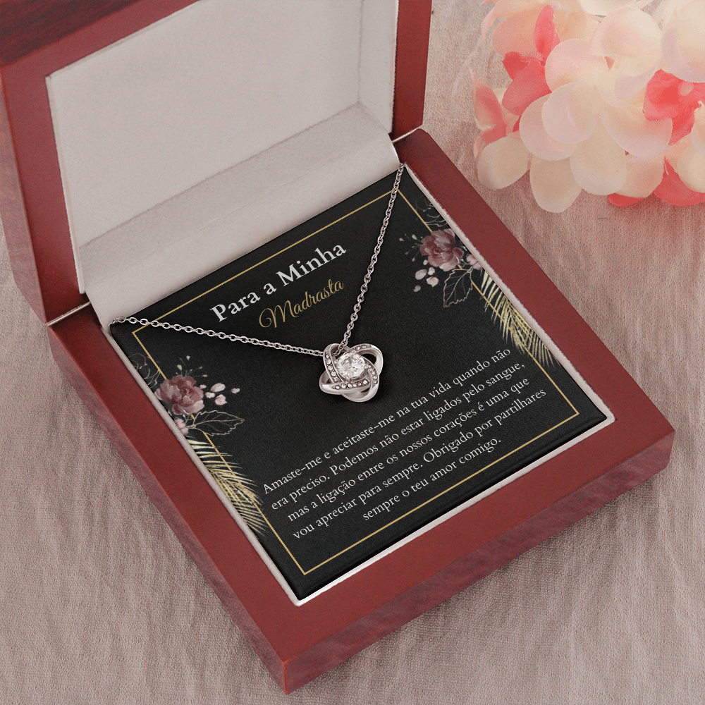 Minha Madrasta Colar Portuguese Bonus Mom Stepmom Necklace