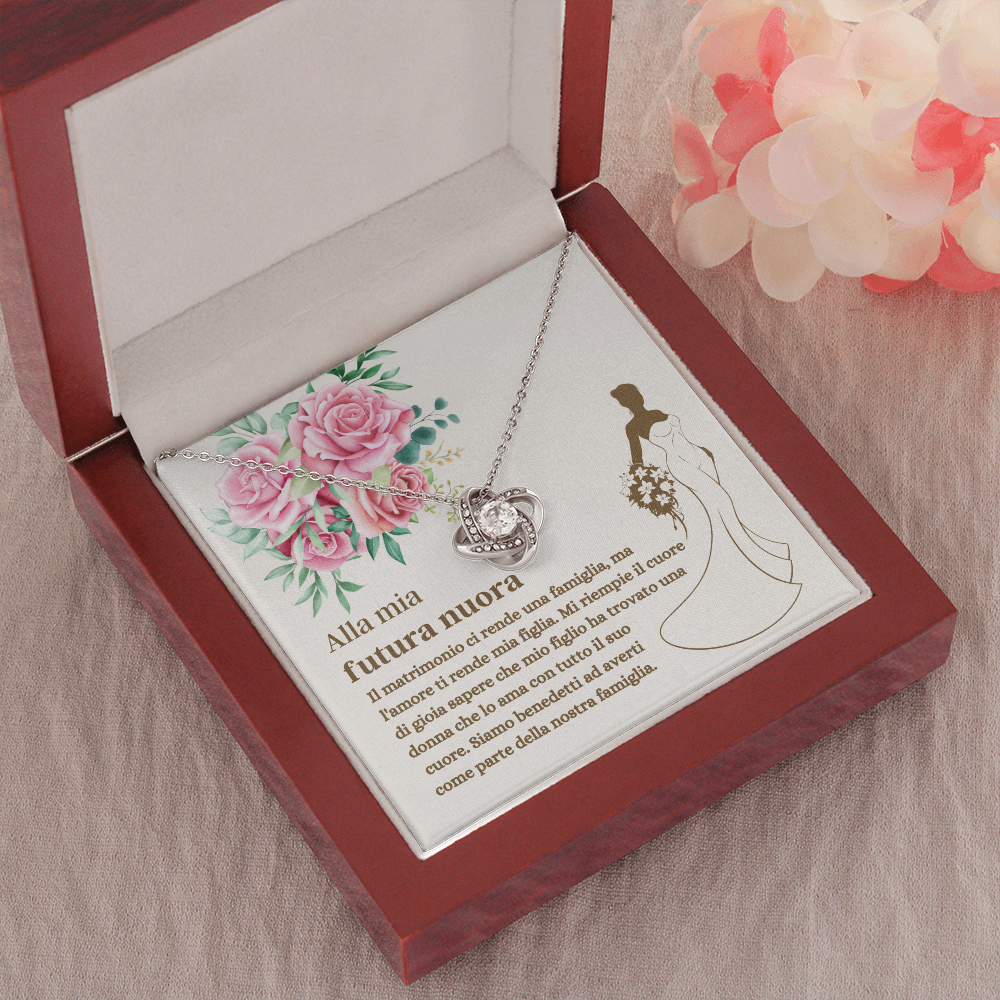 Futura Nuora Collana Regalo Italian Future Daughter-In-Law Necklace