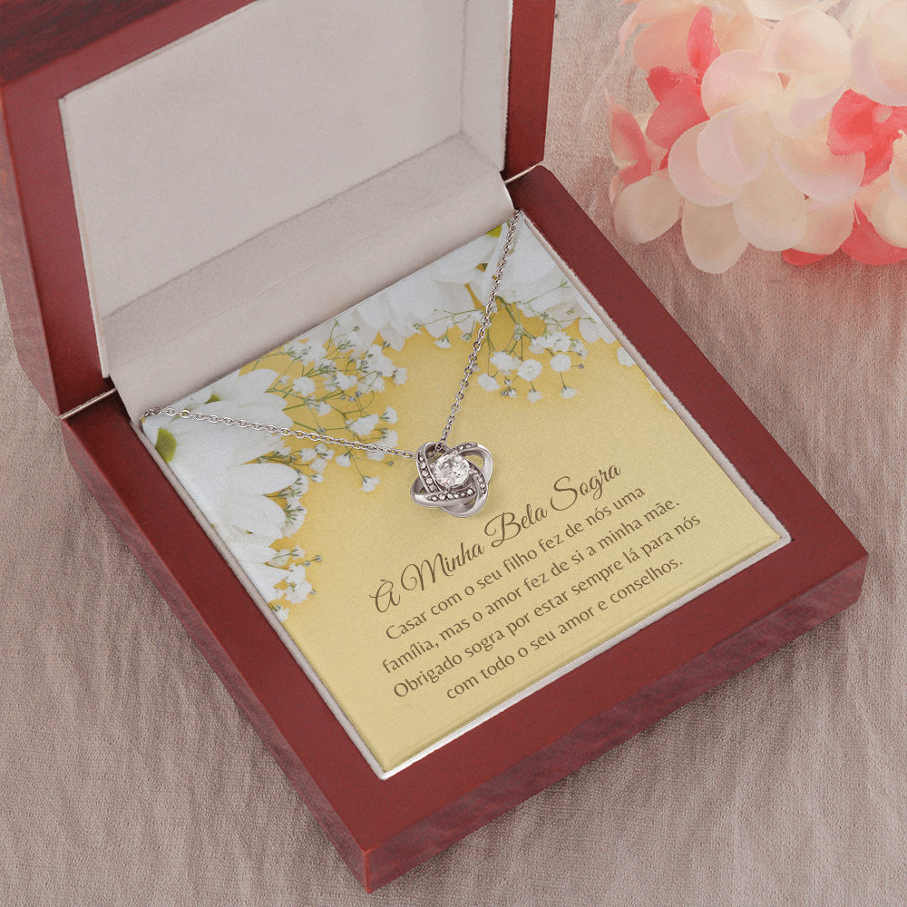 Bela Sogra Colar Portueges Mother-In-Law Necklace Card