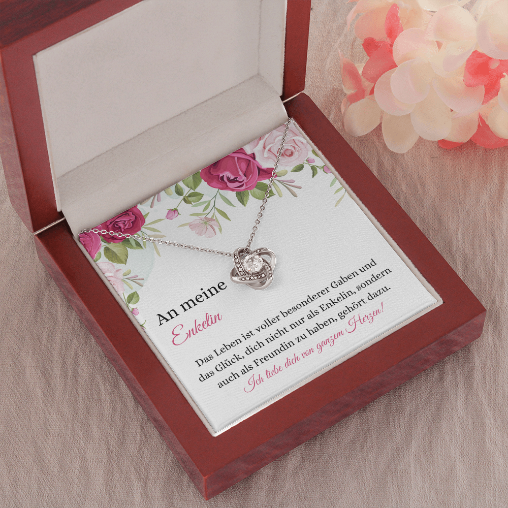 Enkelin Halskette Geschenk German Granddaughter Necklace Gift