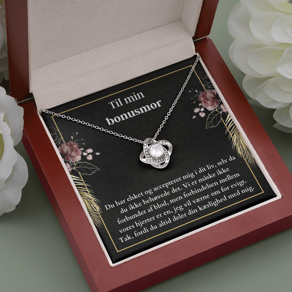 Bonusmor Halskæde Gave Danish Bonus Mom Necklace