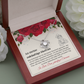 Zukünftige Ehefrau Halskette German Future Wife Message Card Necklace