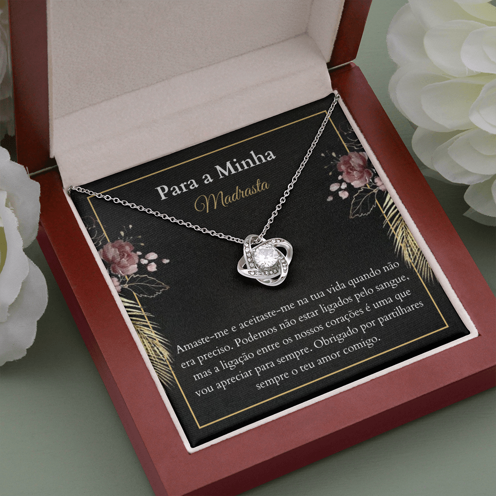 Minha Madrasta Colar Portuguese Bonus Mom Stepmom Necklace