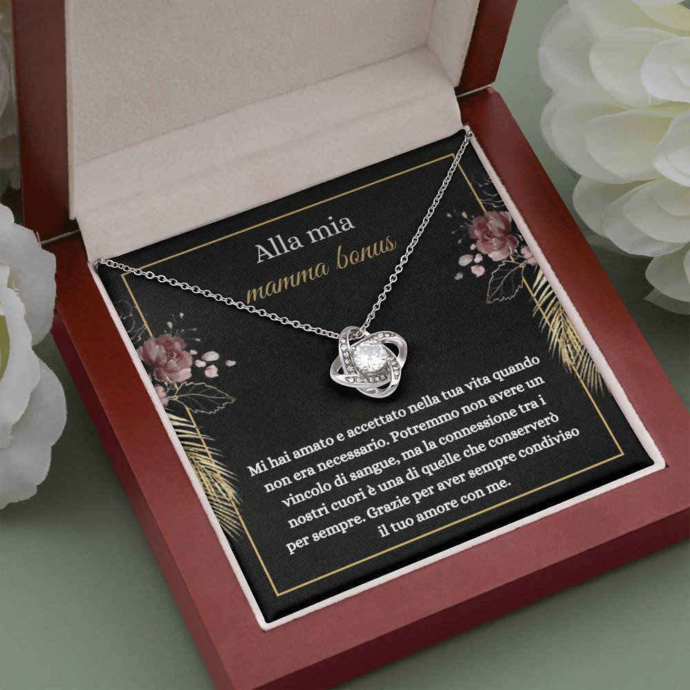Mamma Bonus Collana Regalo Italian Bonus Mom Necklace Card