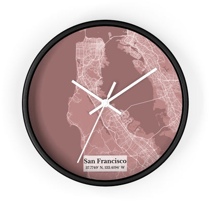 Reloj de pared San Francisco #7